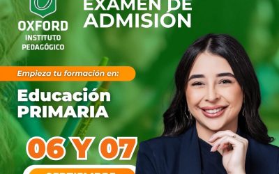 Examen de Admisión 2025-II de Educación Primaria